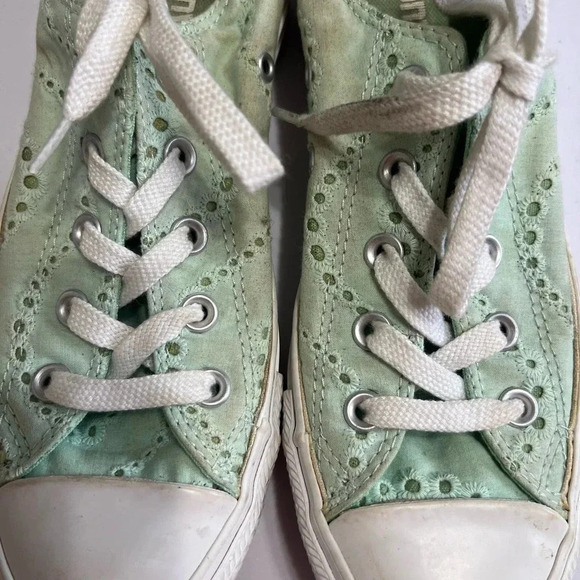 Converse All Star Chuck Taylor Women's Mint Green Sneakers Size 6 - Picture 7 of 7